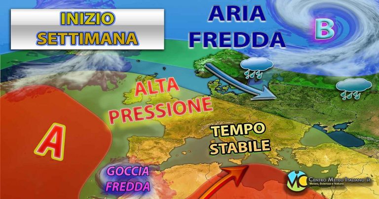 Meteo – Autunno in stand-by all’inizio della prossima settimana grazie all’espansione dell’Anticiclone? La tendenza