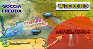 Meteo - Italia spaccata a metà nel Weekend tra i possibili nubifragi e la stabilità: ecco i dettagli