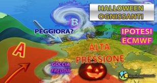 Meteo - Alta pressione africana per Halloween e Ognissanti, ma attenzione a qualche nucleo di maltempo: ecco dove