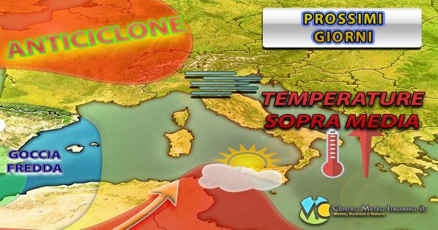 Meteo - Autunno in stand-by in settimana, stabilità dominante in Italia con relativa mitezza: i dettagli