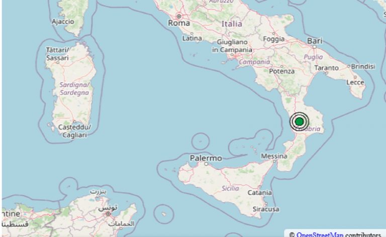 Terremoto oggi Calabria, mercoledì 30 ottobre 2024: trema ancora la terra in provincia di Cosenza