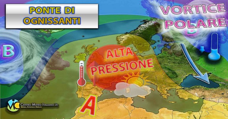 Meteo – Stabilità, bel tempo e mitezza anche nel Weekend a causa dell’Anticiclone africano: i dettagli