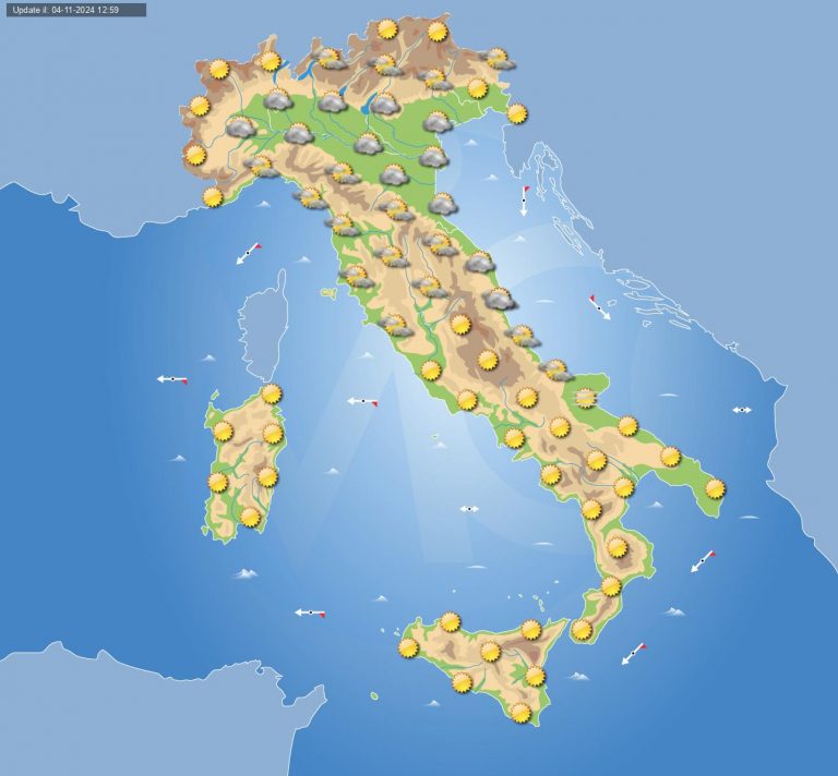 Meteo domani 5 novembre: nebbie e nubi basse su alcune zone anche persistenti, ecco gli aggiornamenti Meteo domani 5 novembre: nebbie e nubi basse su alcune zone anche persistenti, ecco gli aggiornamenti