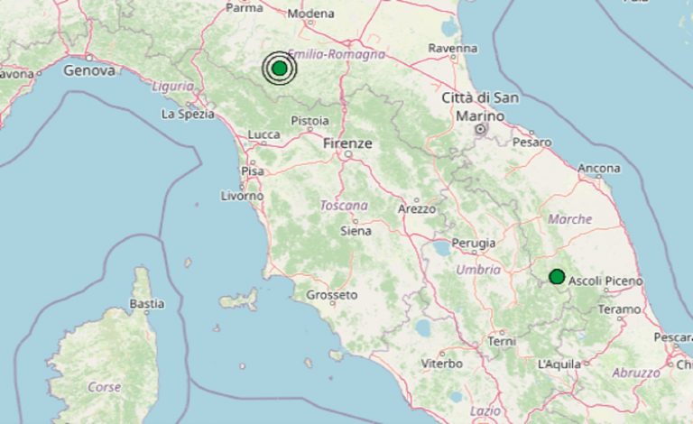 Terremoto in Italia oggi, 5 novembre 2024: scosse in due regioni – Dati dell’INGV