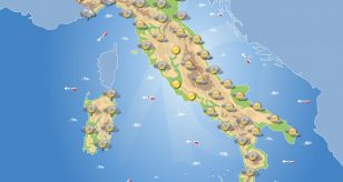 Previsioni meteo in Italia per domani 12 novembre 2024