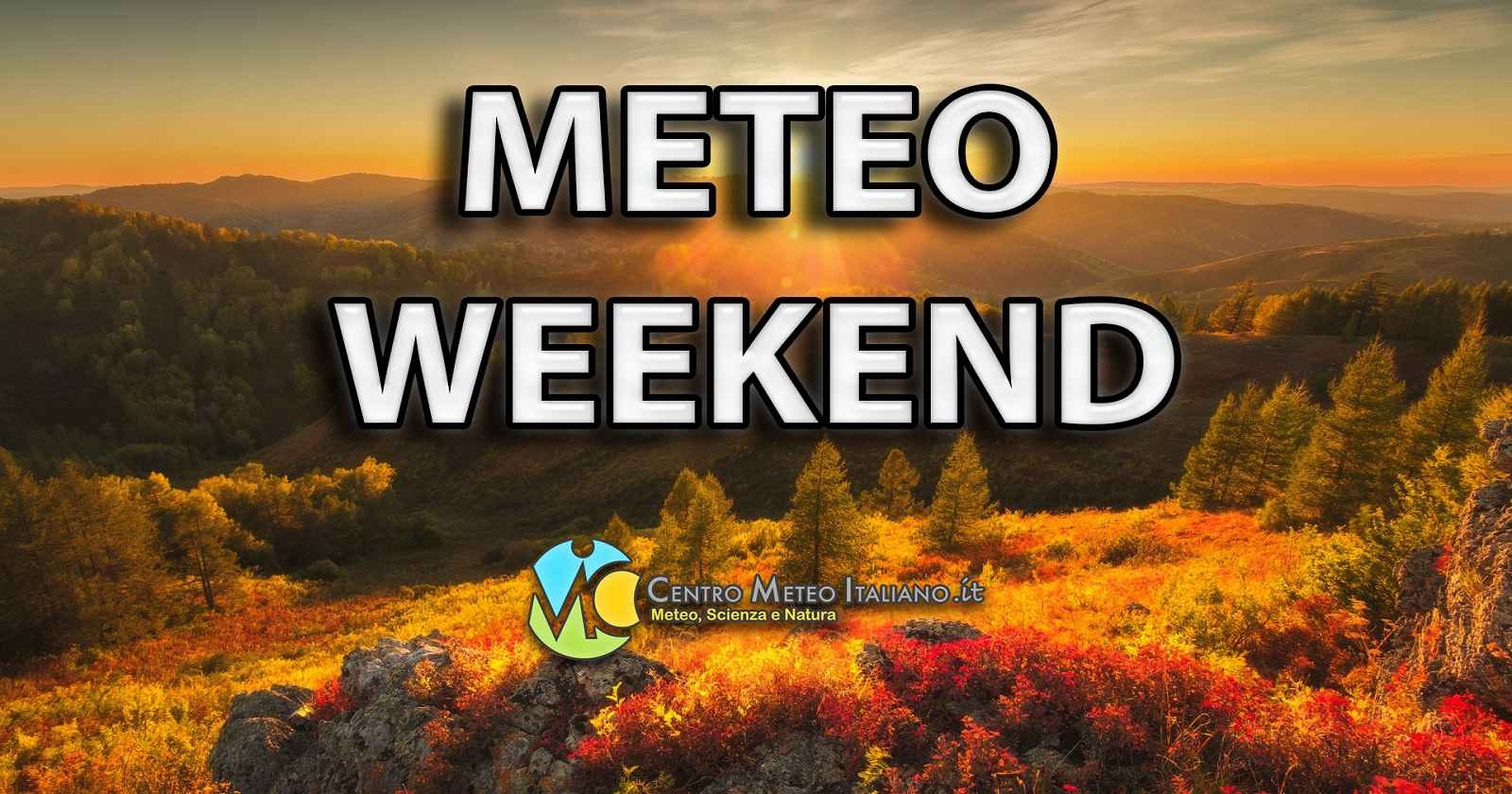 Tempo in miglioramento nel corso del weekend