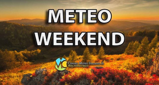 Meteo Italia - tempo più asciutto nel weekend ma con afflusso di aria fredda