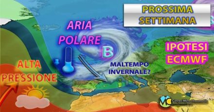 Meteo - Inverno alla riscossa per il prosieguo di Novembre, con doppio attacco polare in arrivo: ecco quando