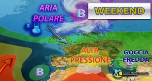 Alta pressione in rimonta nel weekend