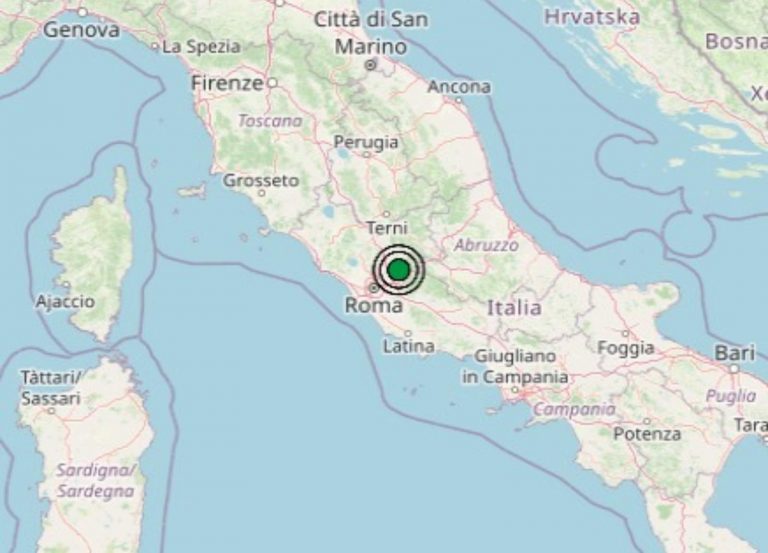 Terremoto oggi nel Lazio, martedì 19 novembre 2024: scossa in provincia di Roma. Epicentro e dati ufficiali Ingv