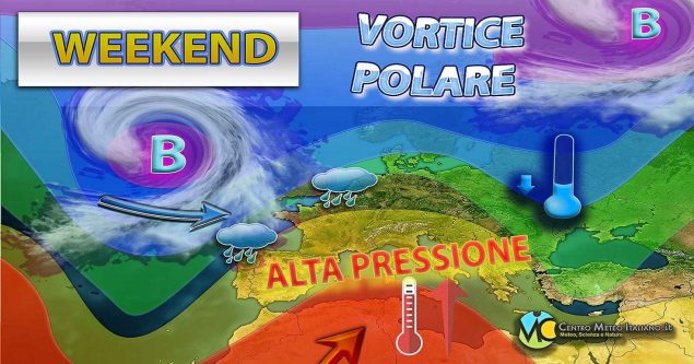 Meteo - Robusto Anticiclone in espansione verso l'Italia nel Weekend, maggiore stabilità e nebbie: i dettagli