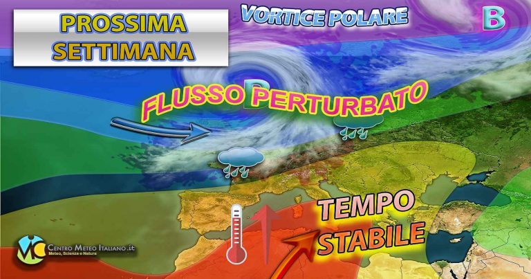 Meteo – Ultima settimana di Novembre ancora incerta tra alta pressione sul Mediterraneo e correnti fredde da est