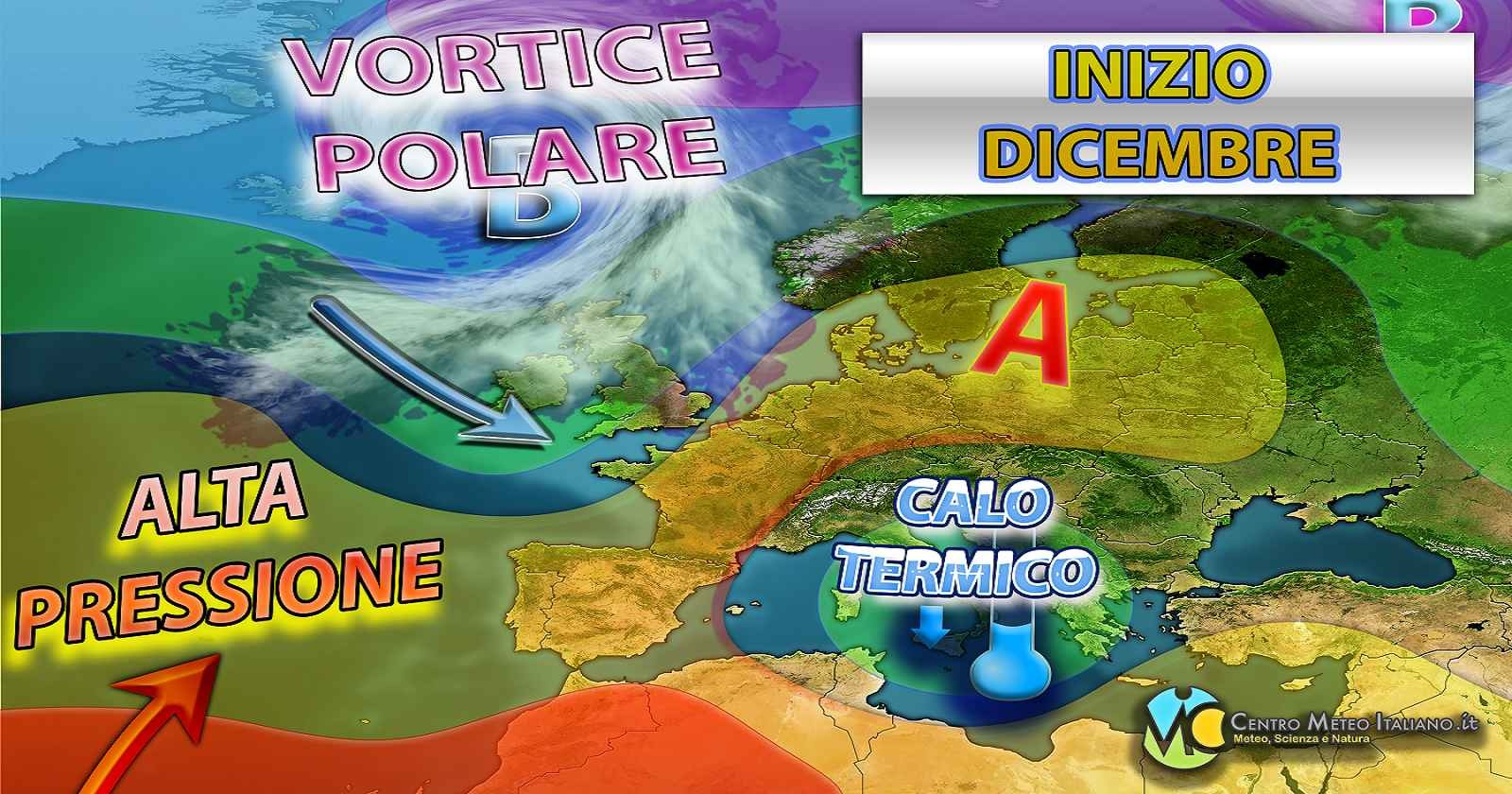 Meteo - Flusso artico tiene ostaggio l'Italia per inizio Dicembre, ma con poco maltempo: i dettagli