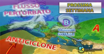 Meteo - Cambia tutto per la prossima settimana, Dicembre parte con maltempo e neve in montagna: i dettagli