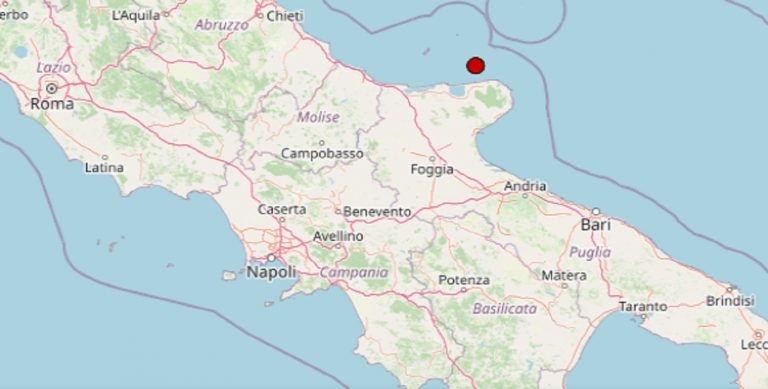 Terremoto in Basilicata oggi, lunedì 2 dicembre 2024: scossa registrata in provincia di Matera – Dati dell’INGV