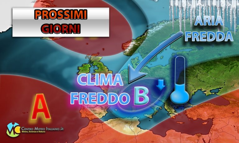 Meteo – Clima freddo ancora per la seconda settimana di Dicembre, la tendenza