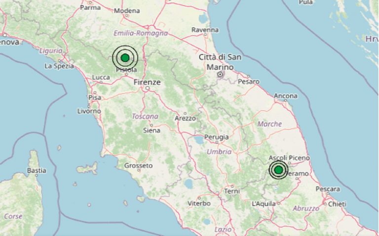 Terremoto oggi in Italia, 10 dicembre 2024: scosse in Emilia-Romagna e Marche – Dati INGV