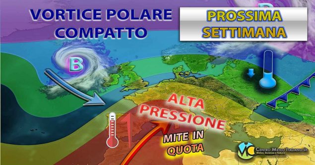 Meteo - Super Anticiclone in espansione ad inizio settimana con Inverno in stand-by: ecco la tendenza