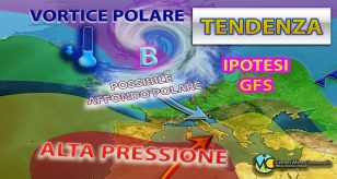 Meteo - Nuovo possibile attacco polare in arrivo la prossima settimana, con altra neve: i dettagli