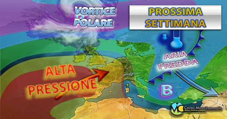 Meteo – Natale con alta pressione in nuova espansione da ovest con tempo più stabile e successivo aumento termico