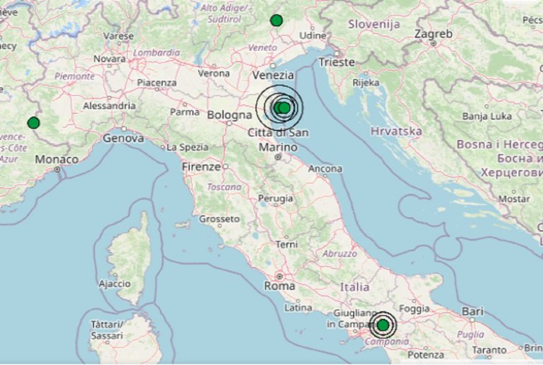 Terremoto oggi Italia, 20 dicembre 2024: scosse in varie regioni fino a M 3.0 – Dati INGV