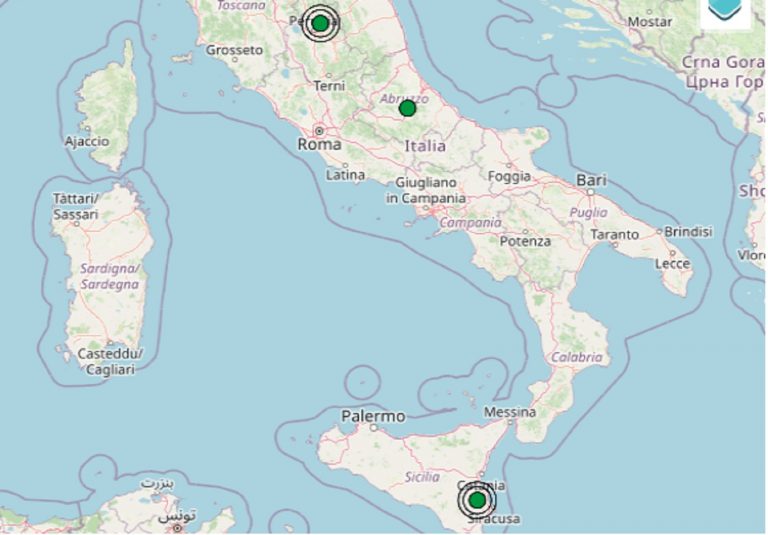 Terremoto oggi Italia, 21 dicembre 2024: scosse in varie regioni – Dati INGV