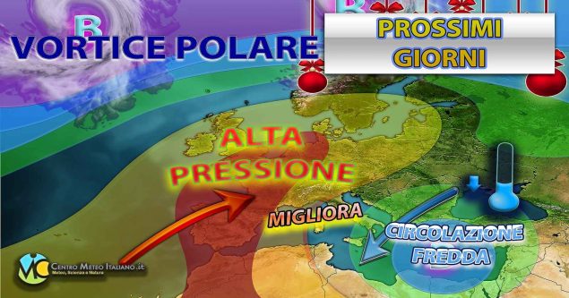 Meteo Italia - freddo e neve nei prossimi giorni, tendenza fino a Capodanno