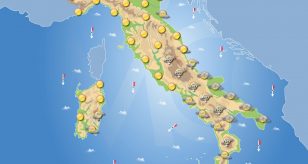 Previsioni meteo in Italia per domani 25 dicembre 2024