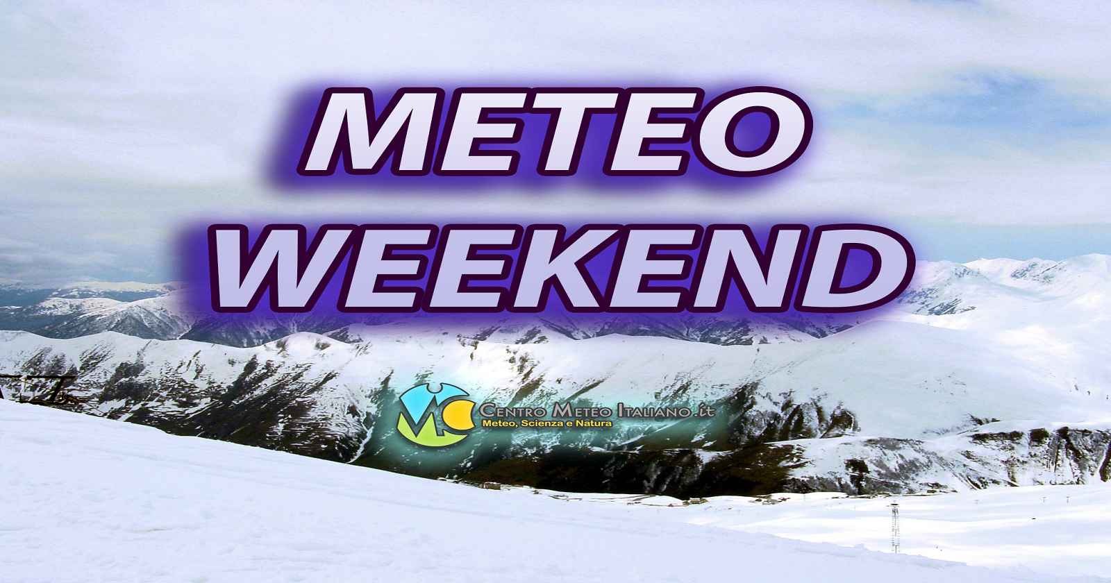 Tempo in miglioramento nel weekend