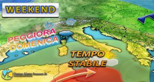 Meteo - Weekend tendenzialmente stabile, ma non mancheranno piovaschi: i dettagli