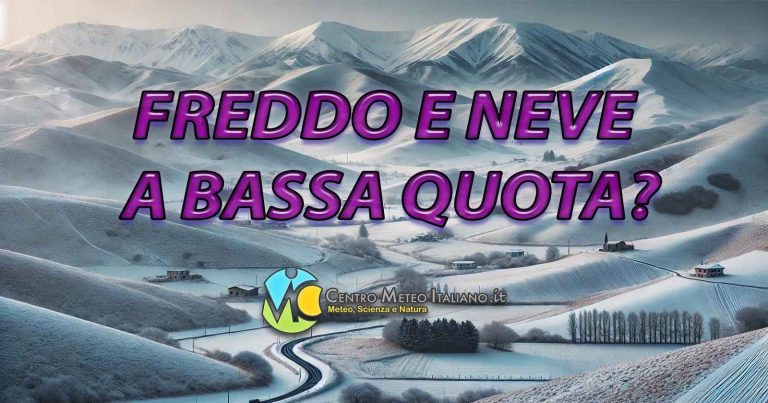 Meteo Italia – secondo weekend di gennaio confermato l’arrivo di aria più fredda con possibili nevicate