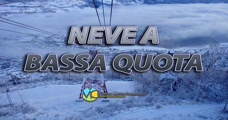 Meteo – Flusso artico no stop in Italia anche ad inizio settimana prossima, con neve a quote basse: i dettagli