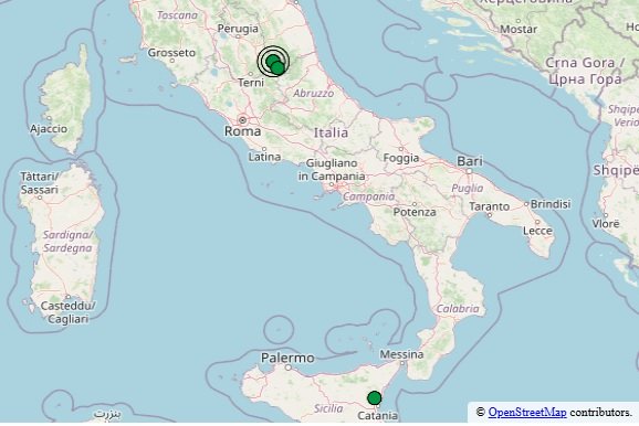 Terremoto oggi Italia, 13 gennaio 2025: due scosse in Umbria, altre in diverse regioni – Dati INGV