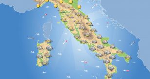 Previsioni meteo in Italia per domani 17 gennaio 2025