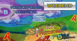 Meteo - Weekend con prevalente stabilità ma occhio a insidia maltempo a causa di un flusso atlantico vivace