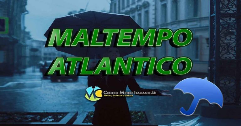 Meteo – Nuovo impulso di maltempo con rovesci in arrivo in Italia anche nelle prossime ore: i dettagli