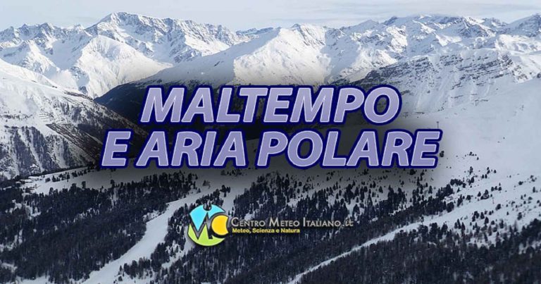 Meteo Italia – ancora maltempo sul finale di gennaio, possibile arrivo di aria polare sul Mediterraneo Meteo Italia – ancora maltempo sul finale di gennaio, possibile arrivo di aria polare sul Mediterraneo