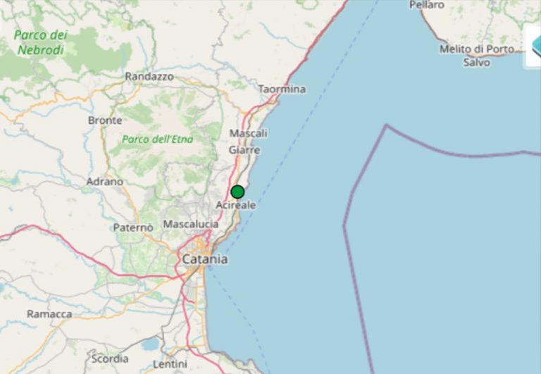 Terremoto oggi in Sicilia, 24 gennaio: scossa M 2.1 in provincia di Catania, DATI INGV