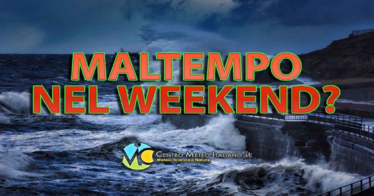 Meteo Italia – maltempo nel weekend su diverse regioni con neve a bassa quota ma anche temporali e nubifragi Meteo Italia – maltempo nel weekend su diverse regioni con neve a bassa quota ma anche temporali e nubifragi