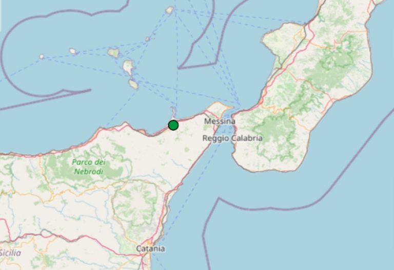 Terremoto oggi in Sicilia, 31 gennaio, scossa M 2.1 in provincia di Messina: dati INGV Terremoto oggi in Sicilia, 31 gennaio, scossa M 2.1 in provincia di Messina: dati INGV