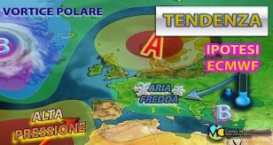 Meteo - Italia contesa tra il flusso atlantico e quello artico per San Valentino, ecco la tendenza