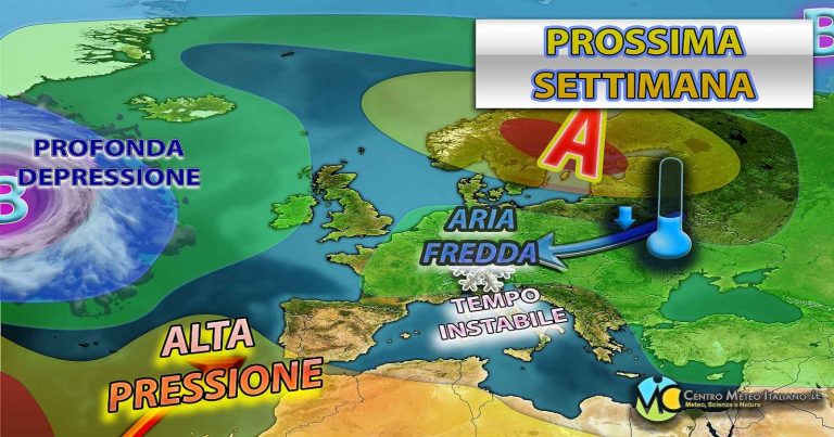 Meteo Italia – prossimi giorni con tempo instabile sul Mediterraneo, possibile calo termico entro il weekend Meteo Italia – prossimi giorni con tempo instabile sul Mediterraneo, possibile calo termico entro il weekend