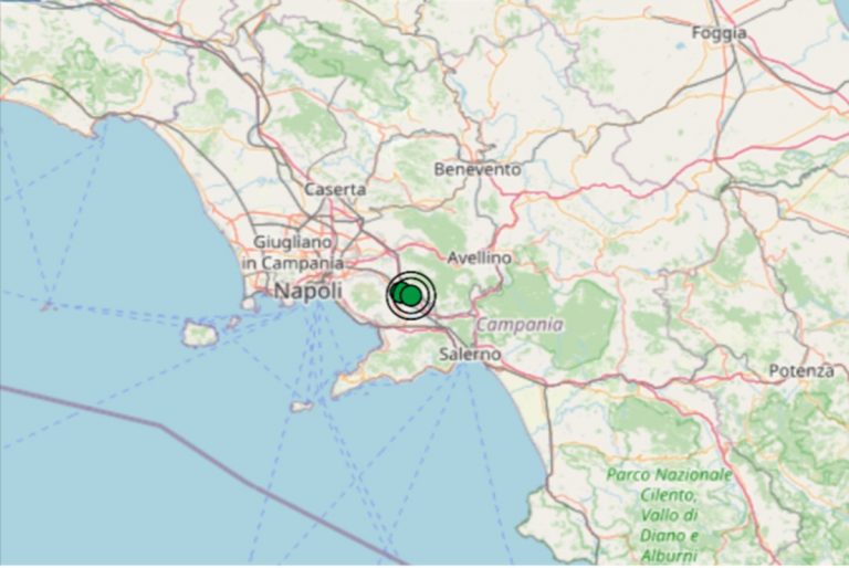 Terremoto oggi in Campania, 14 febbraio, scossa M 2.5 in provincia di Napoli – Dati INGV