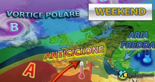 Meteo Italia -alta pressione sempre più invadente verso il weekend