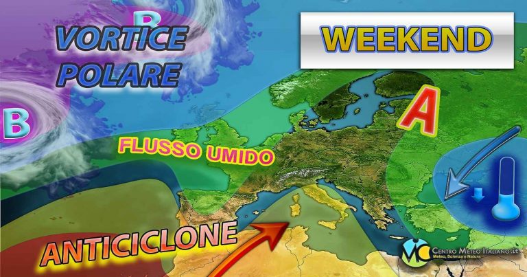 Meteo – Anticiclone si consolida e porta un Weekend di stabilità e relativo bel tempo: i dettagli