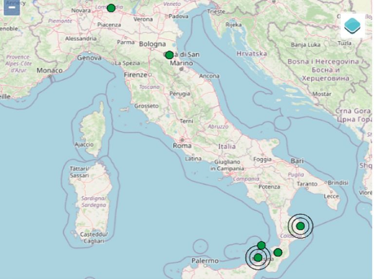 Terremoto oggi in Italia, 25 febbraio 2025: la scossa più forte in Calabria – Dati INGV