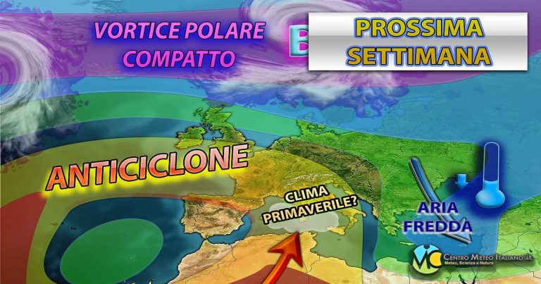 Meteo – Primavera pronti via, Marzo inizia con il maltempo, poi recupera l’Anticiclone: i dettagli