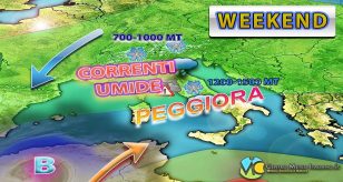 Meteo - Marzo al via con un Weekend perturbato: attese piogge, nevicate e calo termico, i dettagli