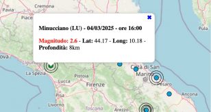 terremoto toscana 4 marzo 2025