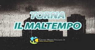 Meteo Italia - maltempo intenso con nubifragi